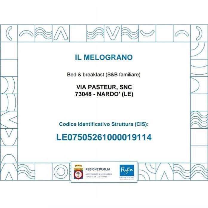 B&B Il Melograno Salento Torre Inserraglio Esterno foto