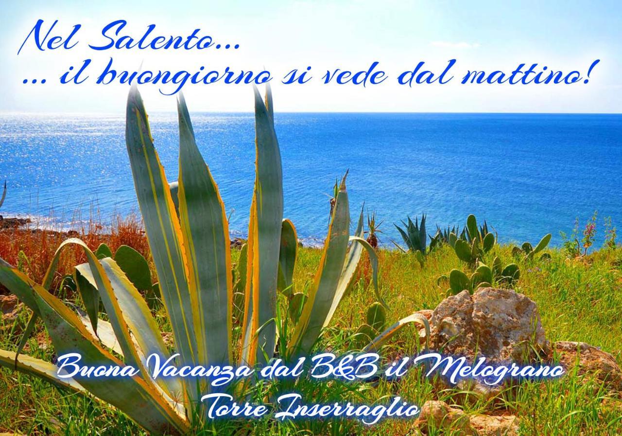 B&B Il Melograno Salento Torre Inserraglio Esterno foto